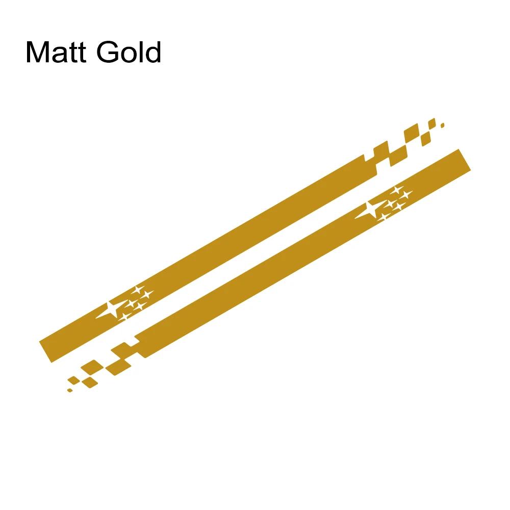 2 teile/los Auto Tür Side Stripes Rock Aufkleber Aufkleber Für Subaru Impreza WRX STI GDB GVB 2018 2009 2008 2014 2002 2015 zubehör