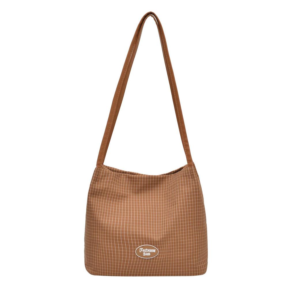 2026 Retro Plaid Underarm Bag - Women's Versatile Crossbody Shoulder Handbag