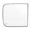 Car Upper Rearview Mirror Glass with Heating Clear Replacement for Dodge RAM 1500 2010‑2018 Right 68067726AA
