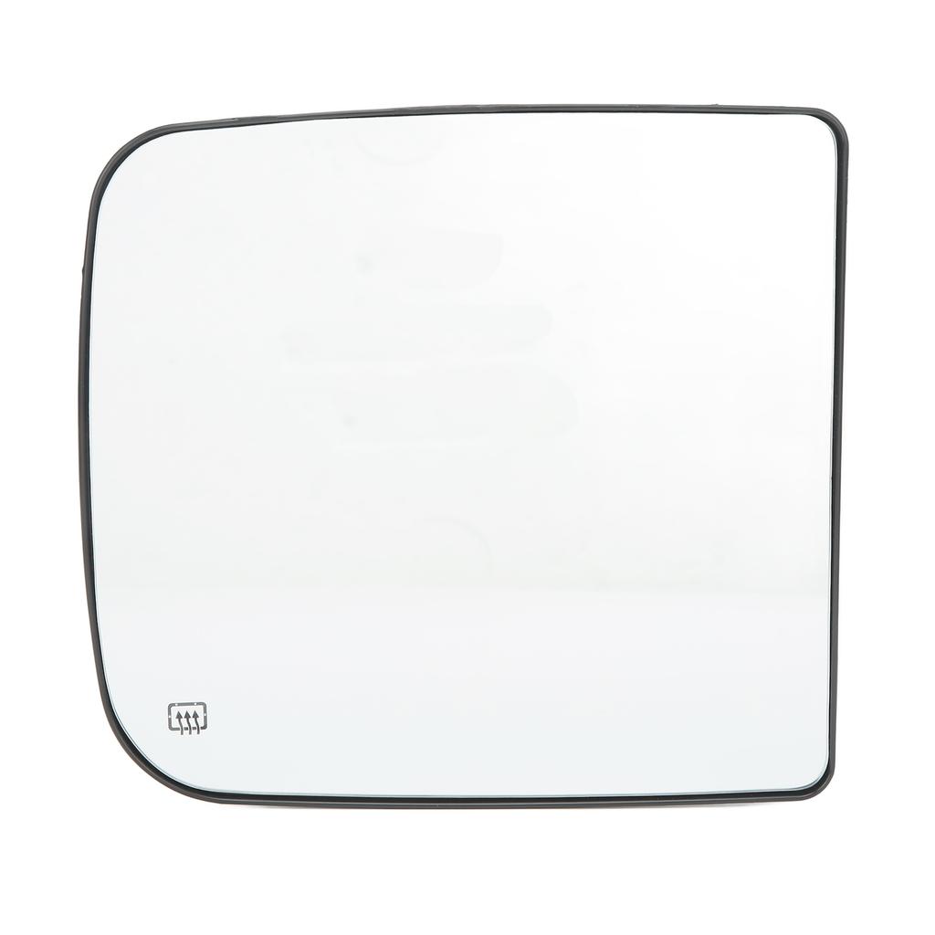 Car Upper Rearview Mirror Glass with Heating Clear Replacement for Dodge RAM 1500 2010‑2018 Right 68067726AA