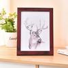 Handcraft Picture Frame Wooden Photo Display Frame Simple Photo Display Holder  Desktop Ornament