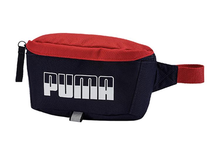 PUMA Zip Closure Fabric Fanny Pack Regular Unisex Black 075751-04