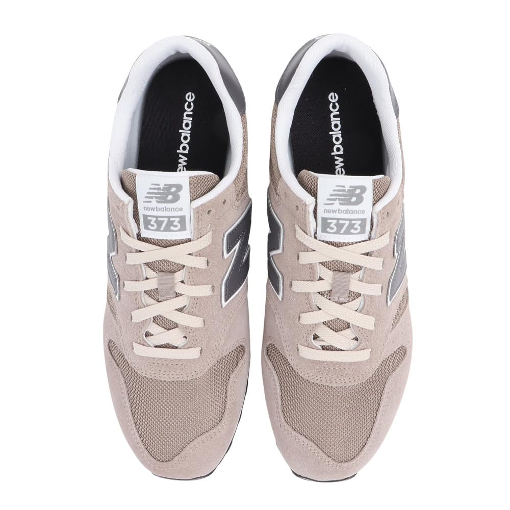 New Balance ML373 Size ML373SU2 Women's Sneakers, Beige, 24.5cm,