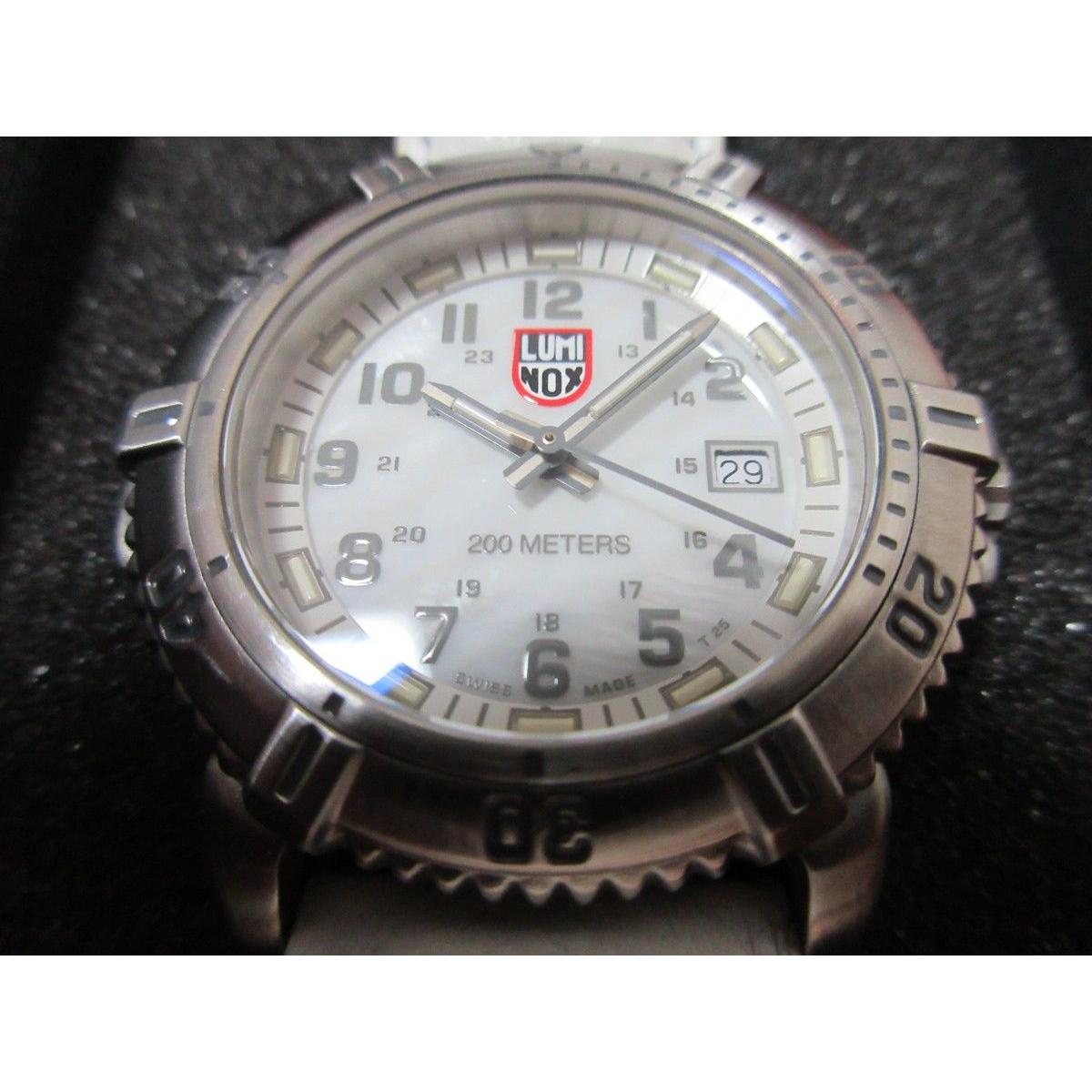 Used Rare LUMINOX 7250 Color Mark Series Shell Dial Translated