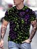 Creative Colorful Mathematical Formula 3D Print Breatha Quick-dry Men's T-shirt Outdoor Fashion Street Y2K Parent-Child Clothing