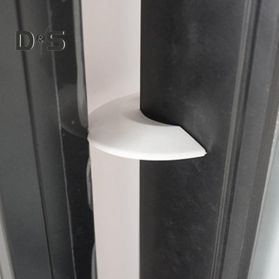 1/2 szt. Uniwersalny stoper do drzwi Silikonowa ochrona przed przytrzaśnięciem drzwi Prosty montaż Łatwy do czyszczenia Zabezpieczenie przed dziećmi Stoper do trzaskania drzwiami