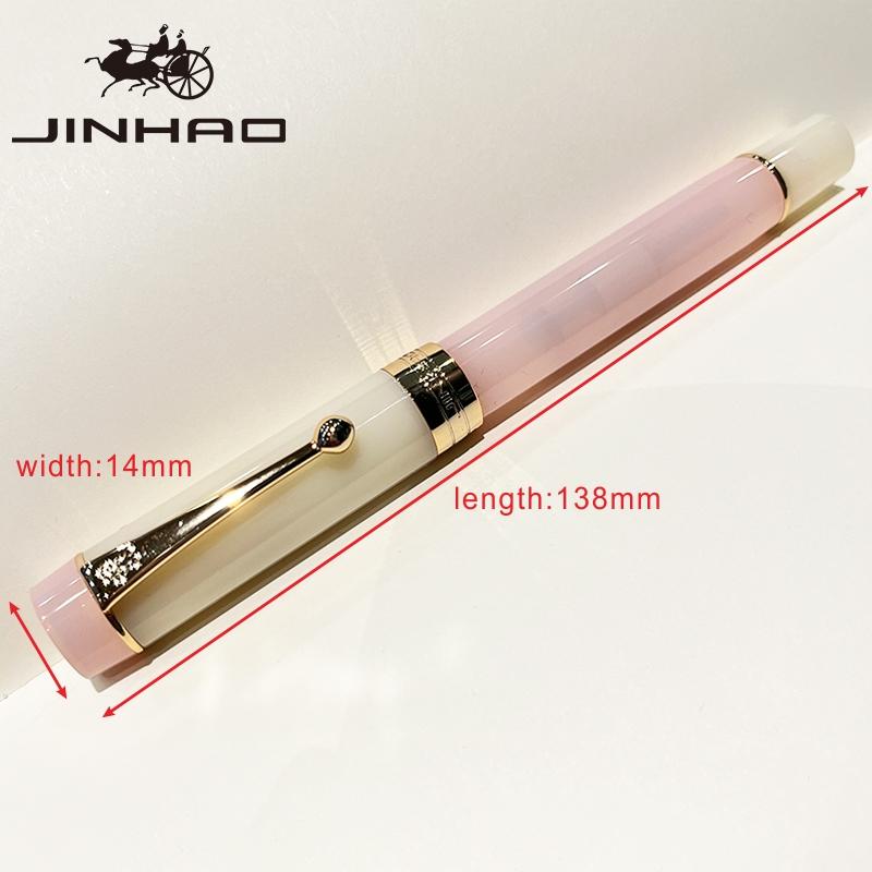 Jinhao Century 100 Elegant Calligraphy Pen, Twist Cap, Fine Nib (M/F/EF) - Ideal for Daily Office Use Fountain Pens Stationery