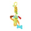 Baby Hanging Rattle Toys Cute Teether Toy Soft Stuffed Hand Grip Baby Toys Shaker Crinkle Squeaky Sensory Toys For Born Gift