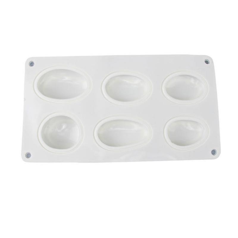 Round Stone Shape Silicone Cake Mold Plaster Concrete Dessert Mousse Baking Form Mold Soap Moulds Cake Decorating Tool