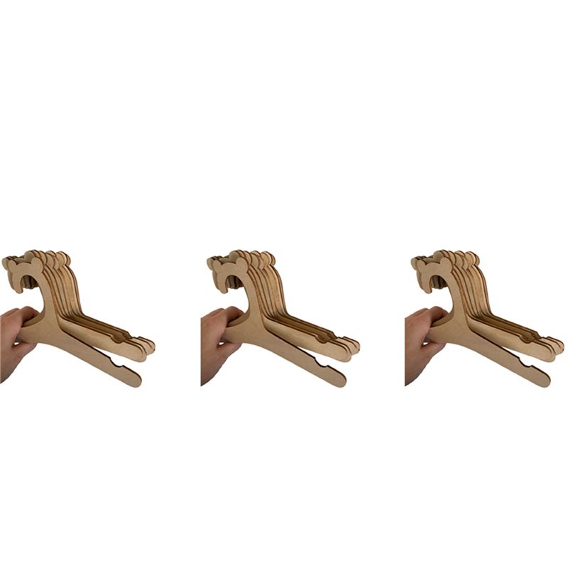 A84E-90 Pcs Wooden Hanger For Baby Clothes Natural Wood Hanger For Baby Clothes Hanger Rack Room Nursery Decor For Kids