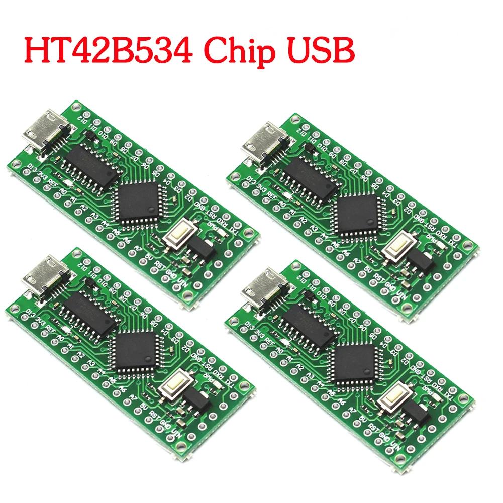 1-5PCS LGT8F328P LQFP32 MiniEVB TYPE-C MICRO USB Compatible HT42B534-1/CH340C Replace NANO V3.0 Controller Board For Arduino