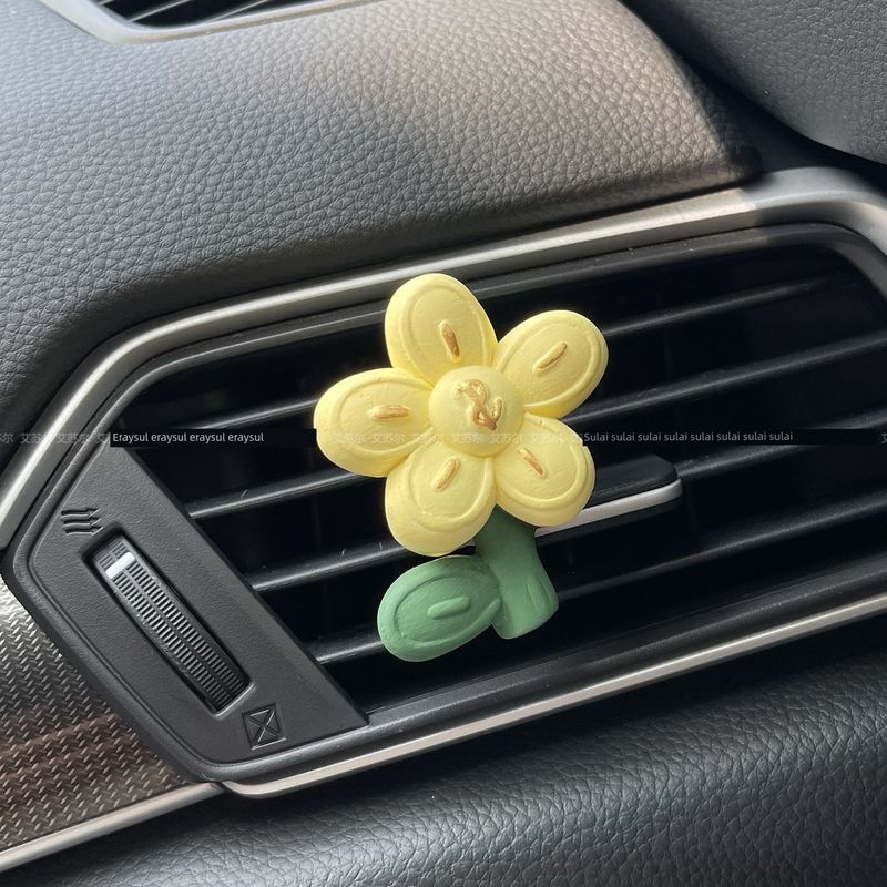 

Car Air Freshener, Car Air Vent Decoration, Money Tree, Wealth Flower, In-Car Aroma Diffuser Stone Fragrance Yellow Series Has Money to Spend