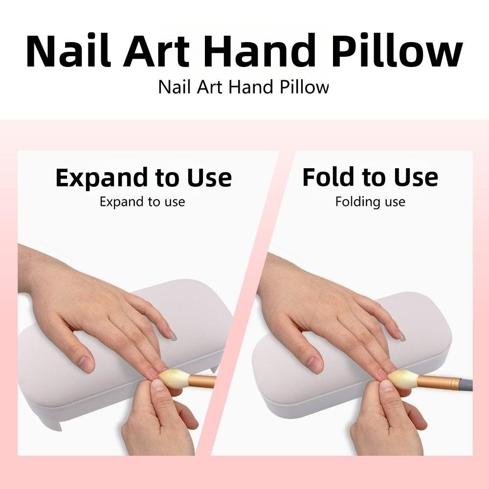 Non-slip Manicure Hand Pillow Comfortable Arm Rest Stand Nail Art Hand Cushion  Nail Art Tool