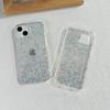 Transparent glitter case for Apple 16/15promax mobile phone case iPhone13 creative 12/11