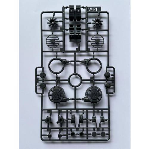 HG 1/144 MS Gouf Flight Backpack MSV (2 pieces)