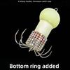 Glow In The Dark Glow In The Dark Lure Hooks Fishing Lure Accessories  For Octopus Fishing