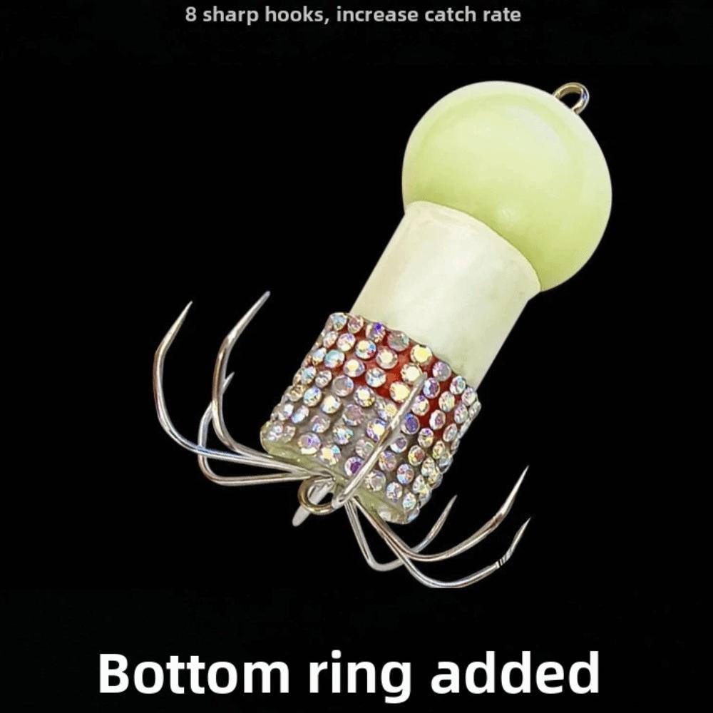 Glow In The Dark Glow In The Dark Lure Hooks Fishing Lure Accessories For Octopus Fishing