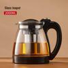 Glass Teapot with Stainless Steel Infuser