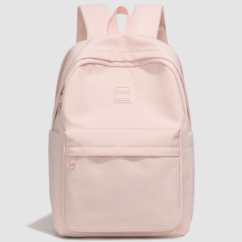 Schoolbag manufacturers wholesale 1011 new simple versatile backpack women's leisure junior high school college student schoolbag going out backpack