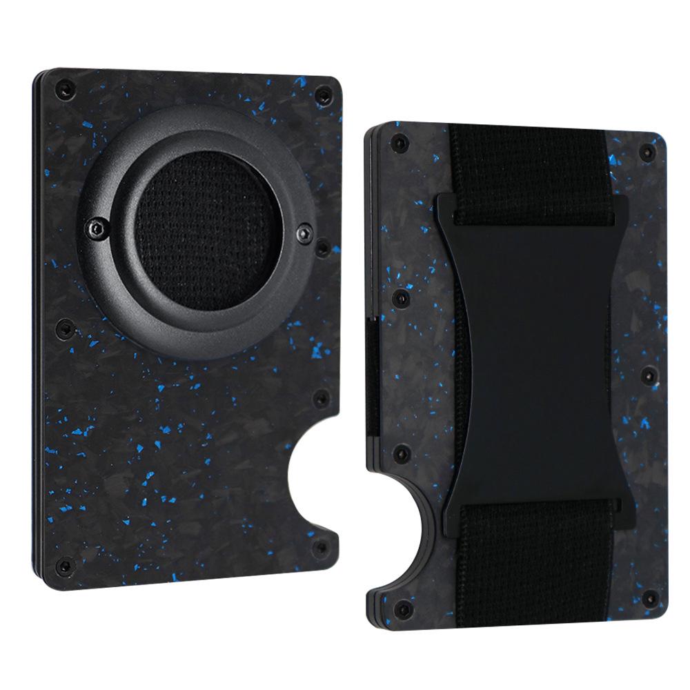 Forged Carbon Fiber RFID Blocking Metal Card Holder
