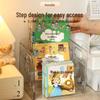 Clear Desktop Picture Book Organizer & Display Rack for Children
