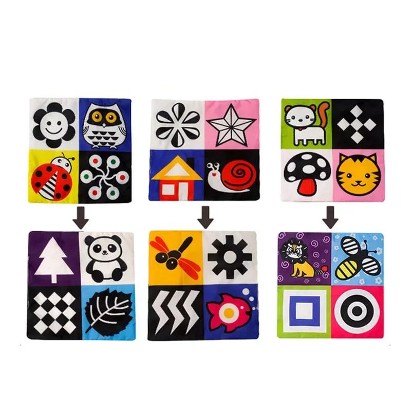 

Детская игрушка Монтессори Волшебная коробка с салфетками Хлопковая Развивающая Обучающая Активность Сенсорная Игрушка Для Детей Упражнение для Пальцев Игровое Поле