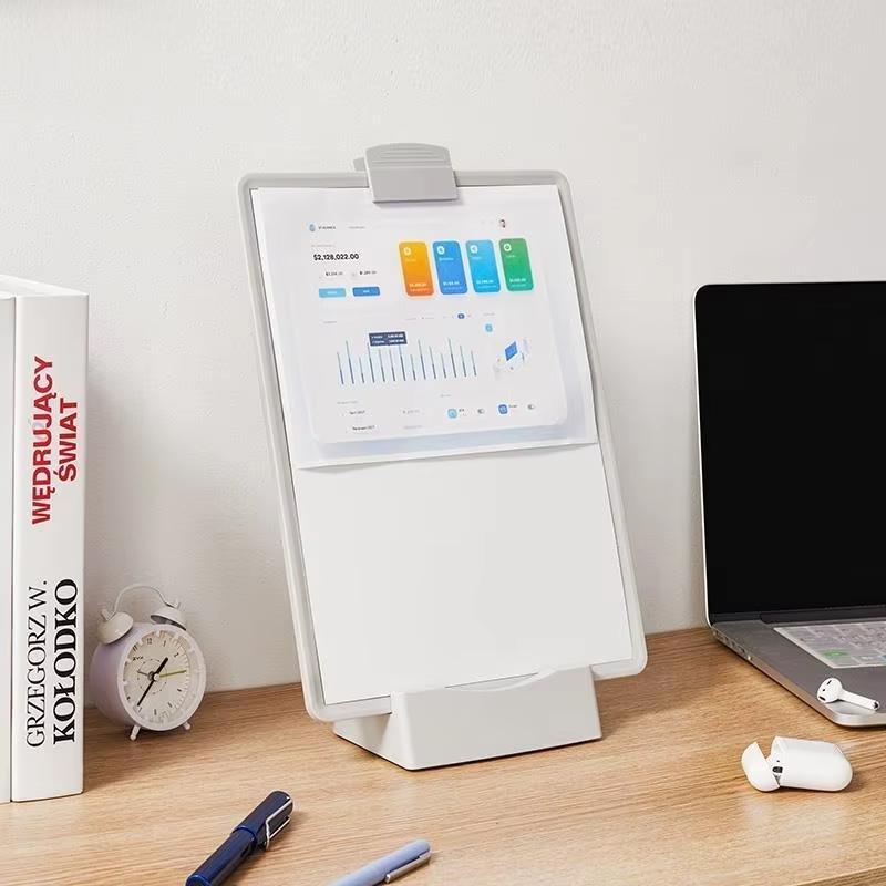 Multifunctional Magnetic Whiteboard Stand - Writing Board & Picture Book Flip Artifact, Practical Document Holder for Study
