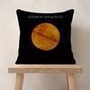 Band CColdplay Moon Music  Cushion Cover Decorative Pillow Sofa Home Decor case pillow cases