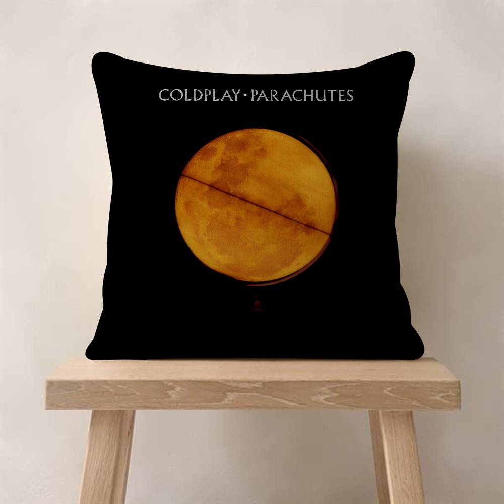 Band CColdplay Moon Music  Cushion Cover Decorative Pillow Sofa Home Decor case pillow cases