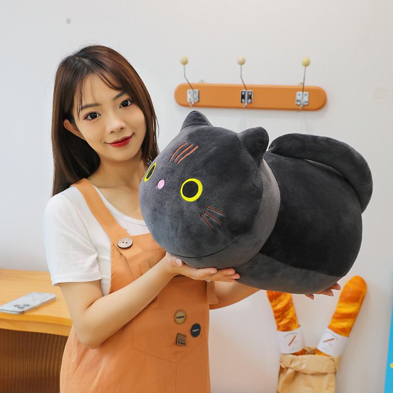 Cute Soft Cat Plush Doll Cotton Doll Plush Toy Sleeping Pillow Cloth Doll