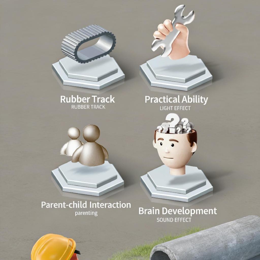 Crawler Excavator Toy