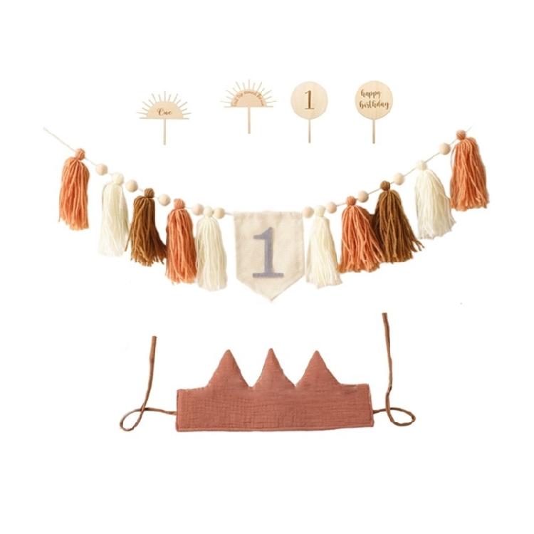 Baby Girl Banner for First Birthday Banner for First Baby Shower Birthday Decor