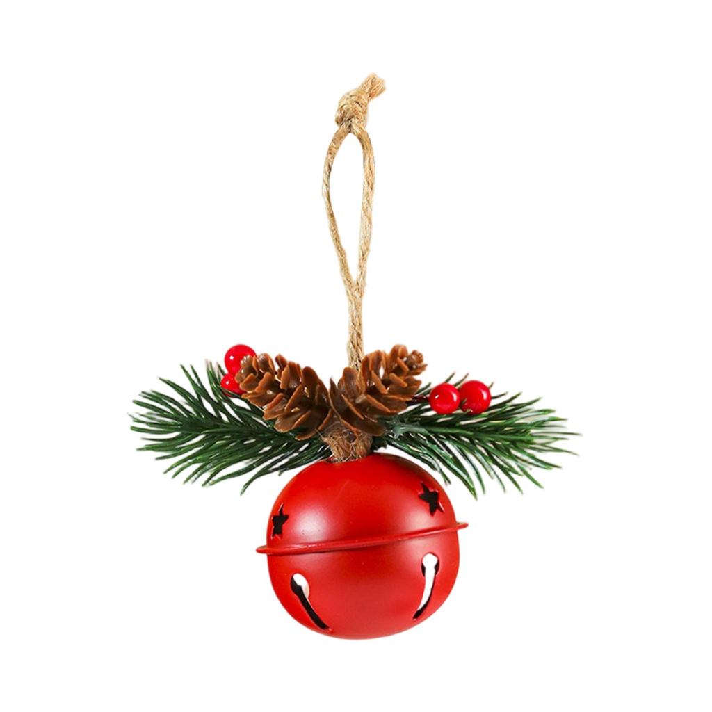 Christmas Bells, Door Hanging Bells, Red Fruit Cones, Wind Chimes, Christmas Tree Ornaments, Christmas Decorations