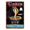 Decorazione Circo Retro Vintage Fuochi d'Artificio Poster Metallico Decorazione Festival di Natale Pittura Arte da Parete Targhe Segni Caccia Bombardiere Jet YI-101