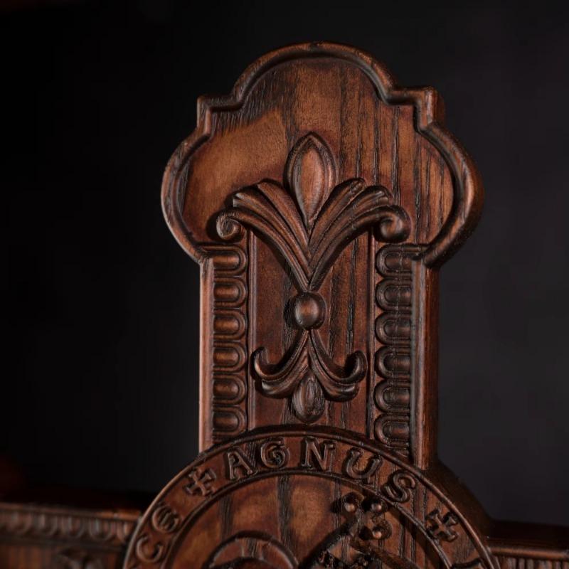 Wood Carving Cross for Wall Decoration, Christian Cross, Hanging Passover, Rustic Wood Cross Home Decor Christmas Gifts
