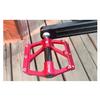 RGO Carbon Fiber Pedal Road Bicycle Pedal 3 Bearing Aluminum Alloy Anti-skid Mountain Bicycle Pedal Bicycle Accessories