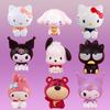 Hello Kitty Aksiyon Figürlü Oyuncak Bebekler Model Süs Masaüstü Sanrio Kuromi Melody Cinnamoroll Çocuk Doğum Günü Hediyeleri Pasta Süsleme
