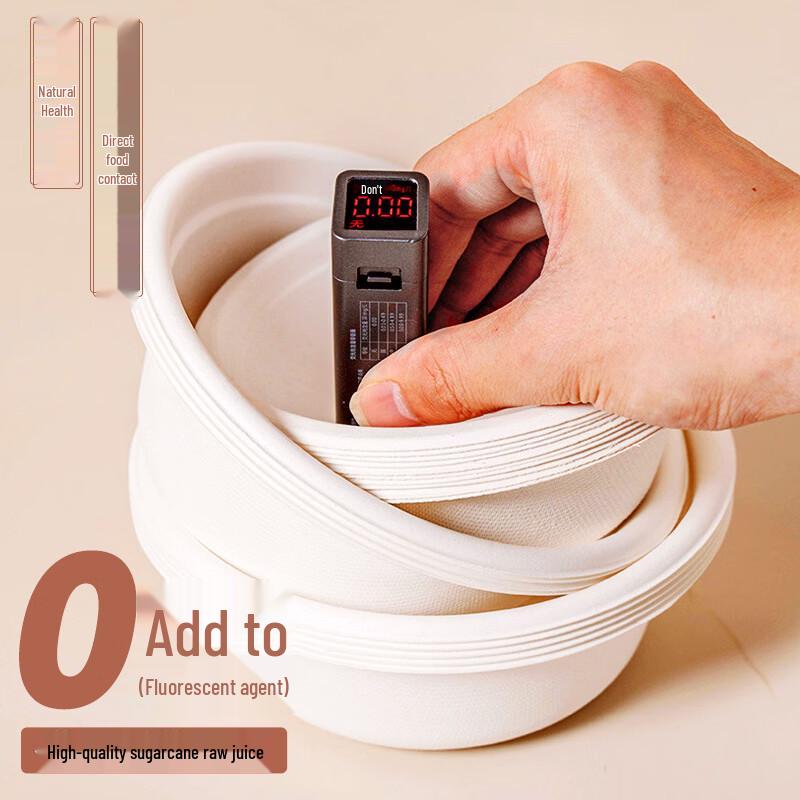 Eco-friendly Sugarcane Disposable Plates