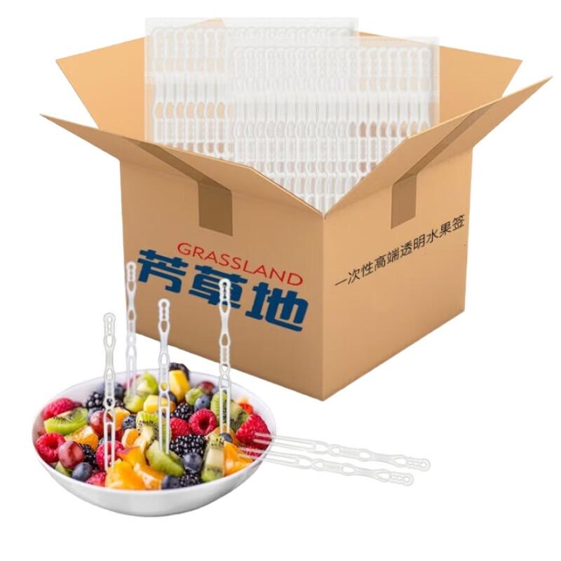 

Disposable Thickened Plastic Fruit Forks 500 Count