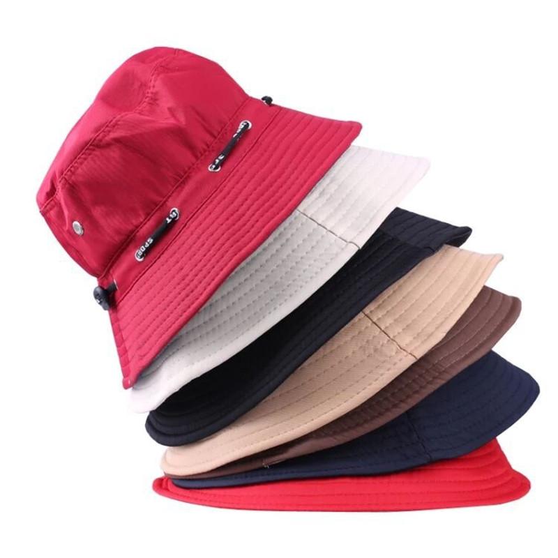 Ribbon Sun Hat Adjusted Fisherman Hat Female Double Sun Hat UV Protection Hat Sun Hat Woman Hat Double Side Hat