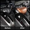 AntBooBoo for Honda CRV CR-V 2017 2018 2019 2020 2021 2022 Gear Shift Knob Cover Peach Wood Grain Interior Decoration for CR V (Gear Shift Knob