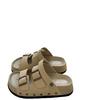 Retro belt buckle sandals outer wear 2025 summer new fashion high sense thick sole versatile two wear cool slippers