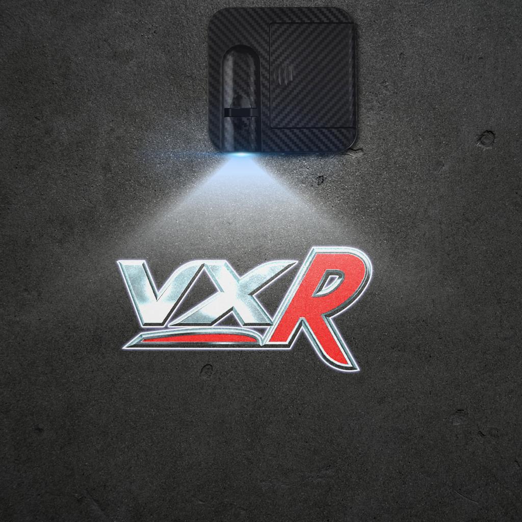 1/2 Stück VXR Auto Tür Willkommensleuchten Laser Projektor Logo Drahtlose Erkennung für Vauxhall Opel Zafira Signum Corsa Maloo Insignia