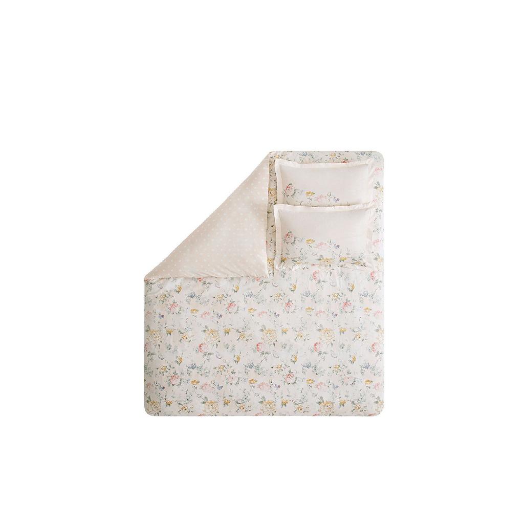 Farida Double Ranforce Duvet Cover Set - Salmon