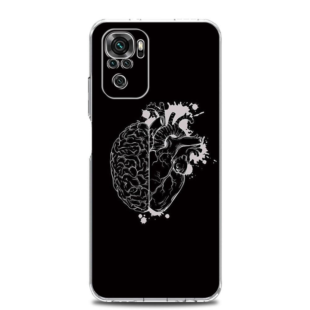 Moon Tarot Cat Aesthetic Soft Phone Case For Xiaomi Redmi Note 12 11 9S 9 8 10 Pro Plus 7 8T 9C 9A 8A K40 Gaming Clear Cover