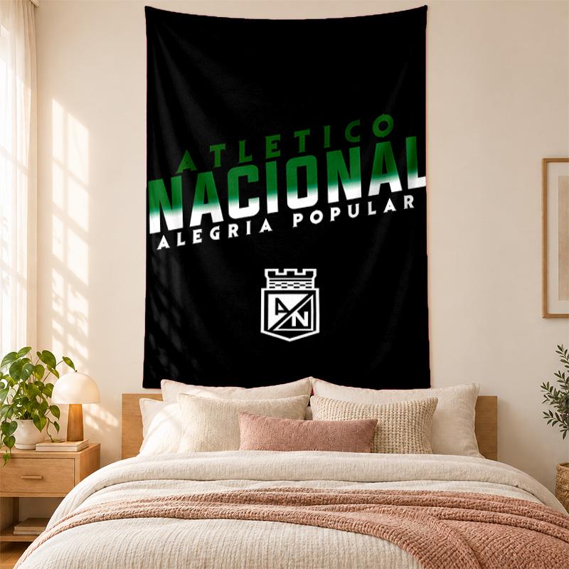 Atletico Nacional Tapestry highquality for decorating living room bedroom dorm walls ideal as bedroom wallart orholiday gift