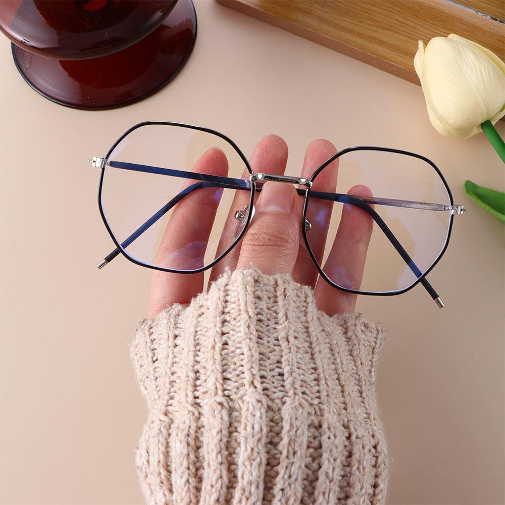 Shape Frame Hexagon Computer Glasses Korean Style Glasses Anti Blue Light Glasses Eye Protection
