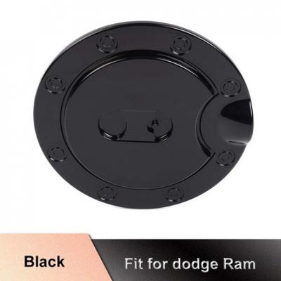Black Door Fuel Tank Cover Gas Cap Trim Accessories For Dodge Ram 1500 2018+