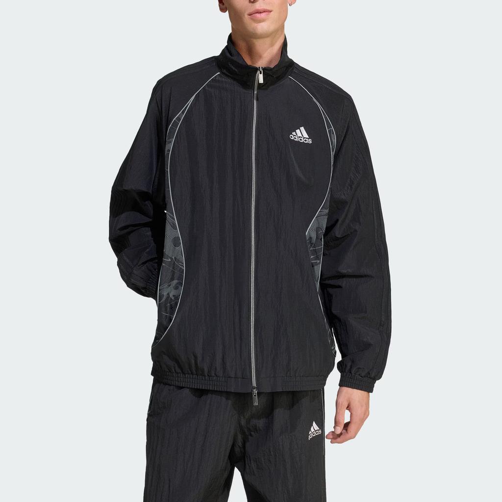 Adidas Track SS25 Teamgeist Top Adilenium Season 4 Series Sports Loose Fit Zip Jacket Men Jacket KF8519