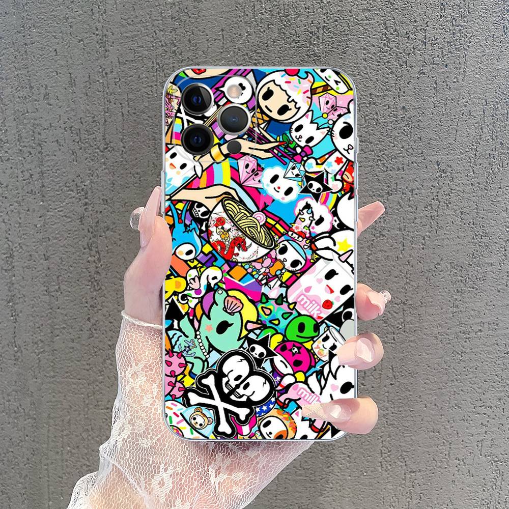 Japan Tokidoki For IPhone 17 16 16e 15 14 13 12 11 Pro Max Mini Plus Phone Case